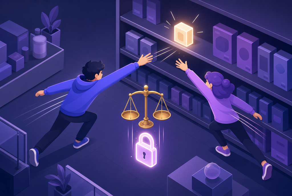 两个请求同时抢到同一件库存