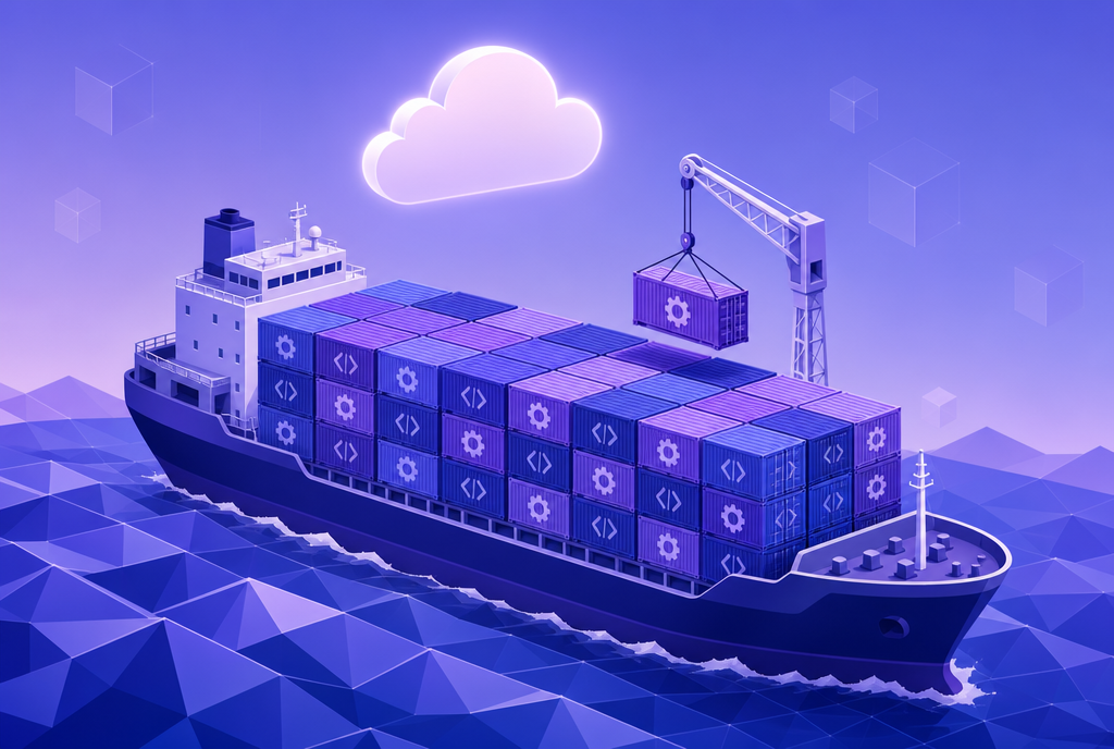 Docker 把应用和环境打包成标准集装箱